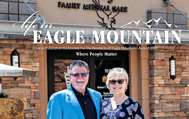 Featured in Life in Eagle Mountain August 2019