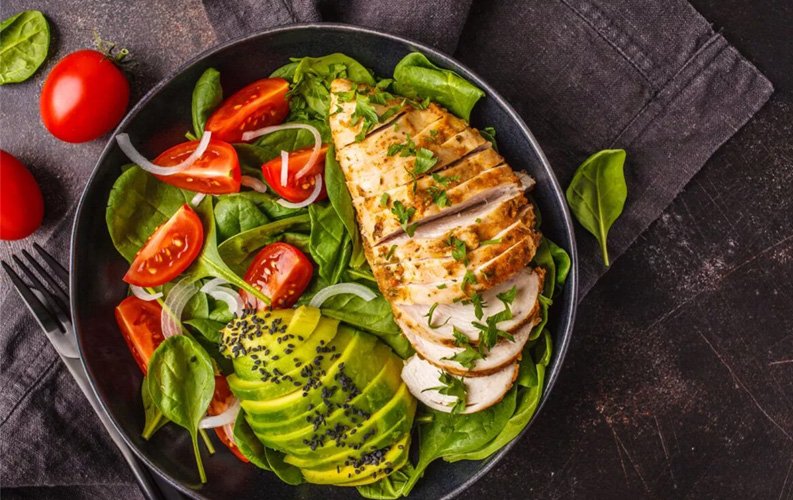 Grilled Cilantro Lime Chicken with Avocado Salsa