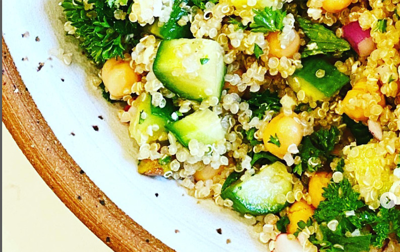 Springy Quinoa Salad